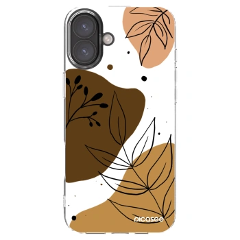 Picasee silikonový průhledný obal pro Apple iPhone 16 Plus - Boho style