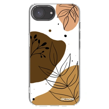 Picasee silikonový průhledný obal pro Apple iPhone 16e - Boho style