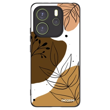 Picasee silikonový černý obal pro Xiaomi Redmi Note 14 4G - Boho style