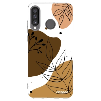 Picasee silikonový průhledný obal pro Huawei P30 Lite - Boho style