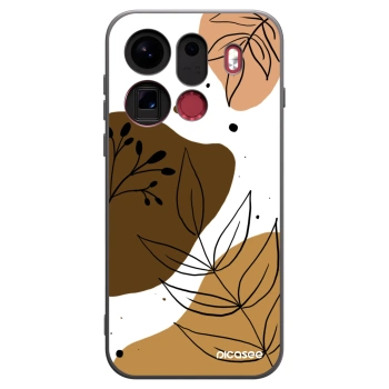 Picasee silikonový černý obal pro OPPO Find X9 Pro - Boho style