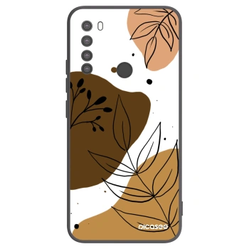 Picasee silikonový černý obal pro Xiaomi Redmi Note 8 - Boho style