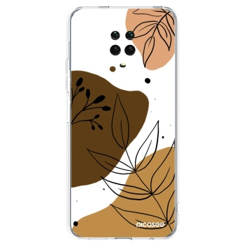 Picasee silikonový průhledný obal pro Xiaomi Redmi Note 9S - Boho style