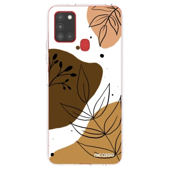 Picasee silikonový průhledný obal pro Samsung Galaxy A21s - Boho style