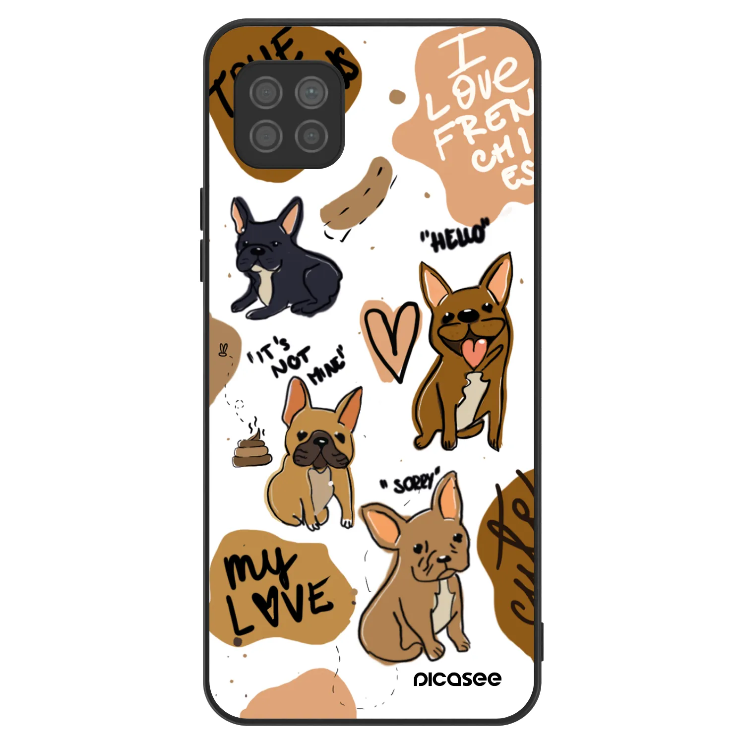 Picasee ULTIMATE CASE pro Huawei P40 Lite - Frenchies