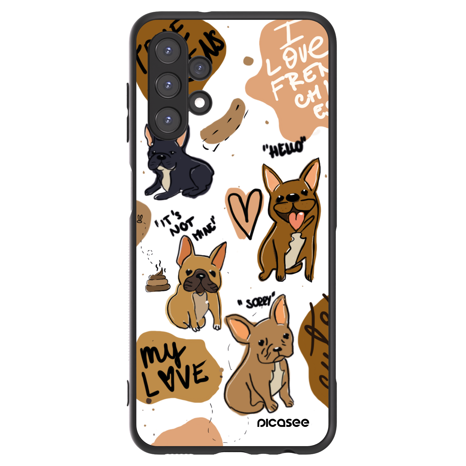 Picasee ULTIMATE CASE pro Samsung Galaxy A13 4G A135 - Frenchies