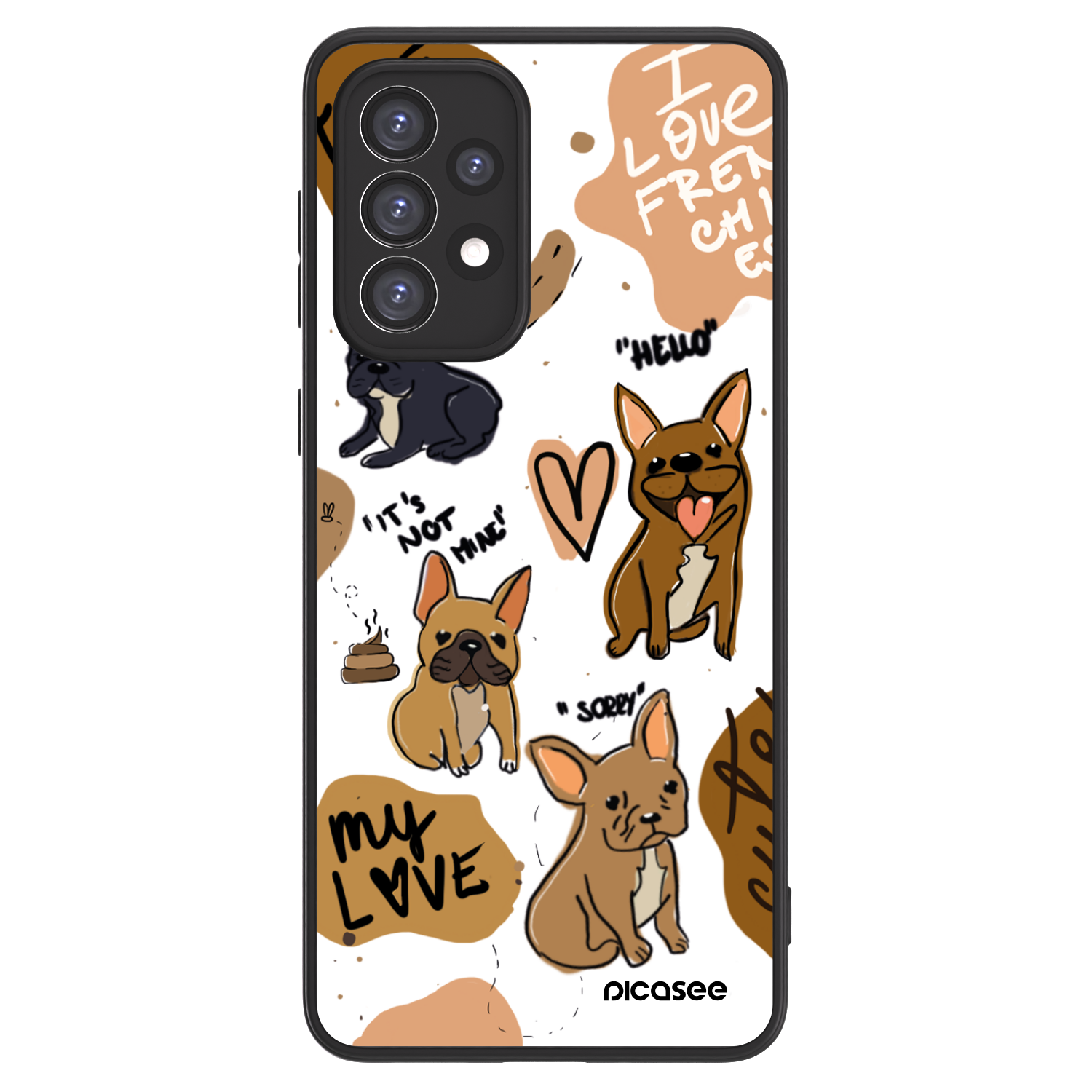 Picasee ULTIMATE CASE pro Samsung Galaxy A33 5G A336 - Frenchies
