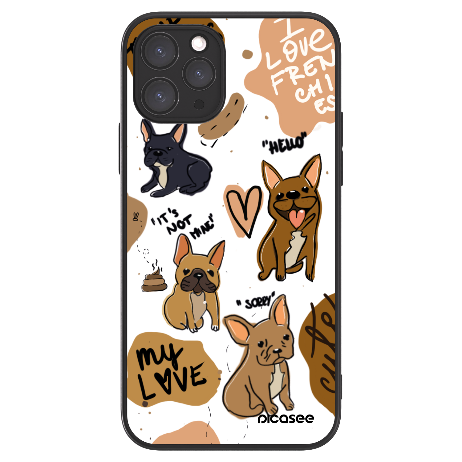 Picasee ULTIMATE CASE MagSafe pro Apple iPhone 11 Pro - Frenchies