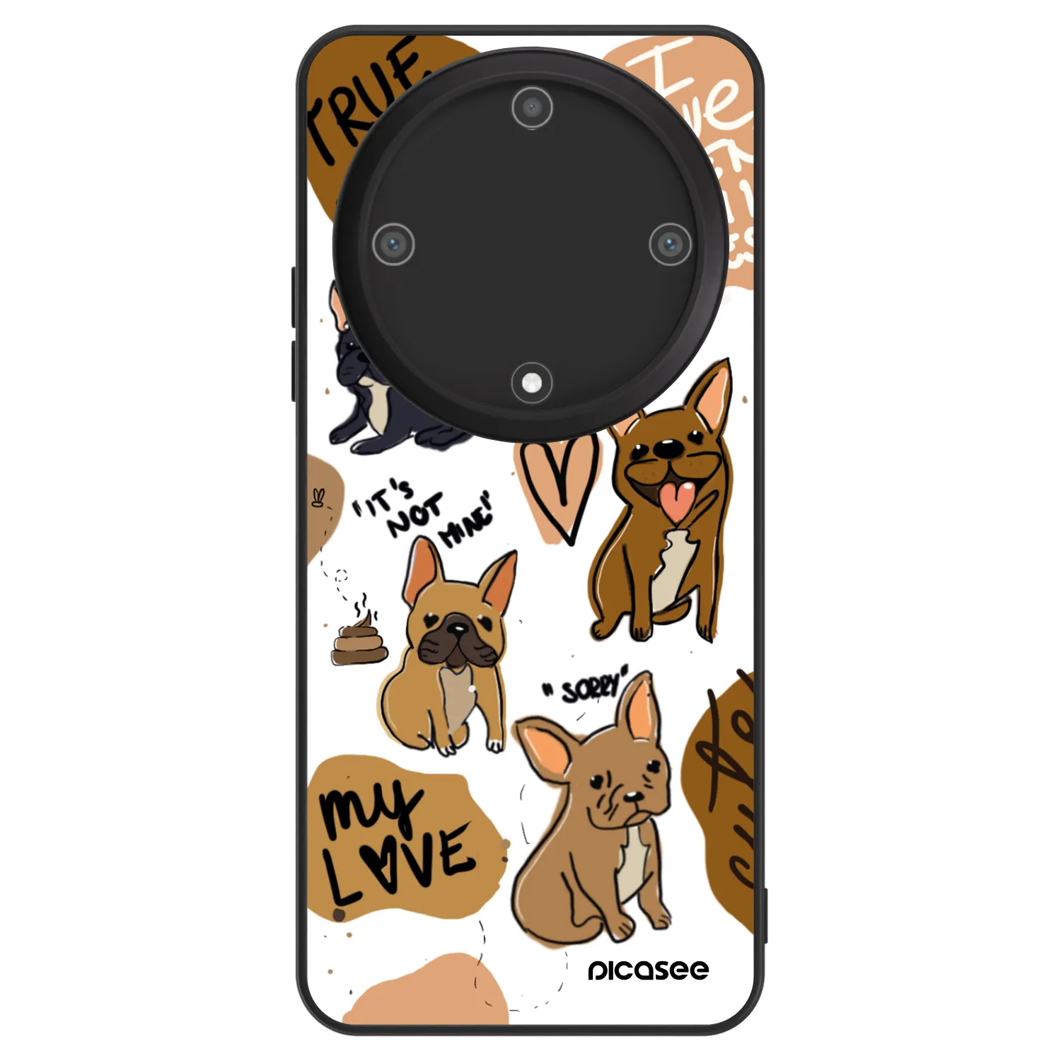 Picasee ULTIMATE CASE pro Honor Magic5 Lite 5G - Frenchies
