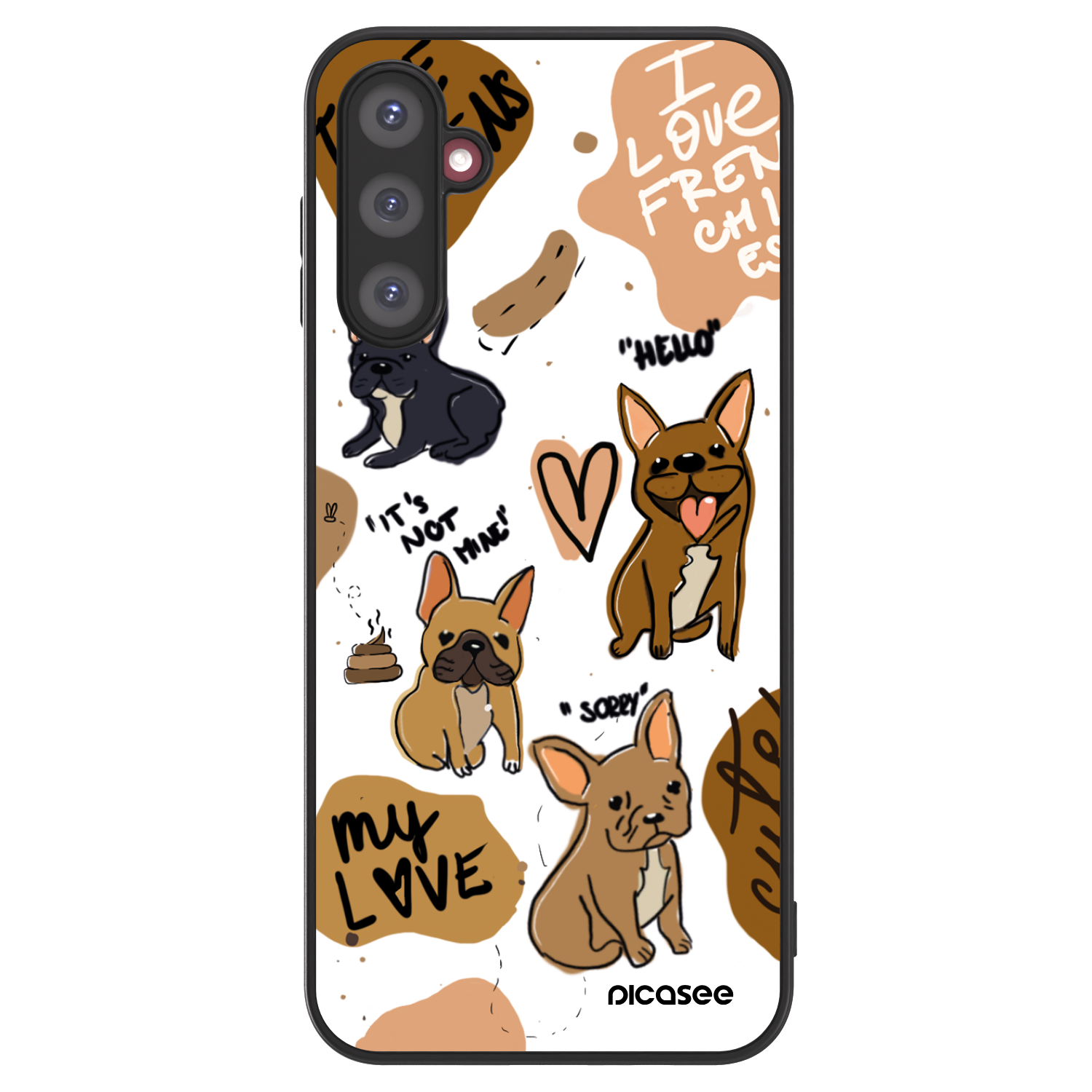 Picasee ULTIMATE CASE pro Samsung Galaxy A14 5G A146P - Frenchies
