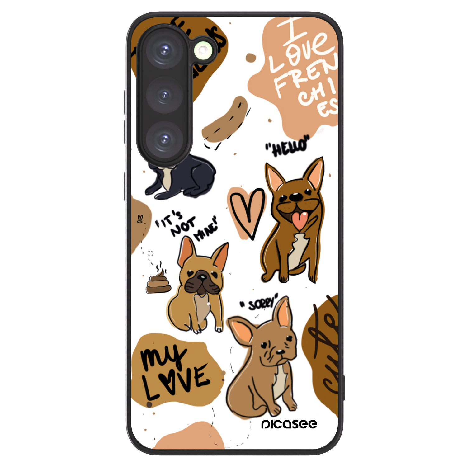 Picasee ULTIMATE CASE PowerShare pro Samsung Galaxy S23+ 5G - Frenchies