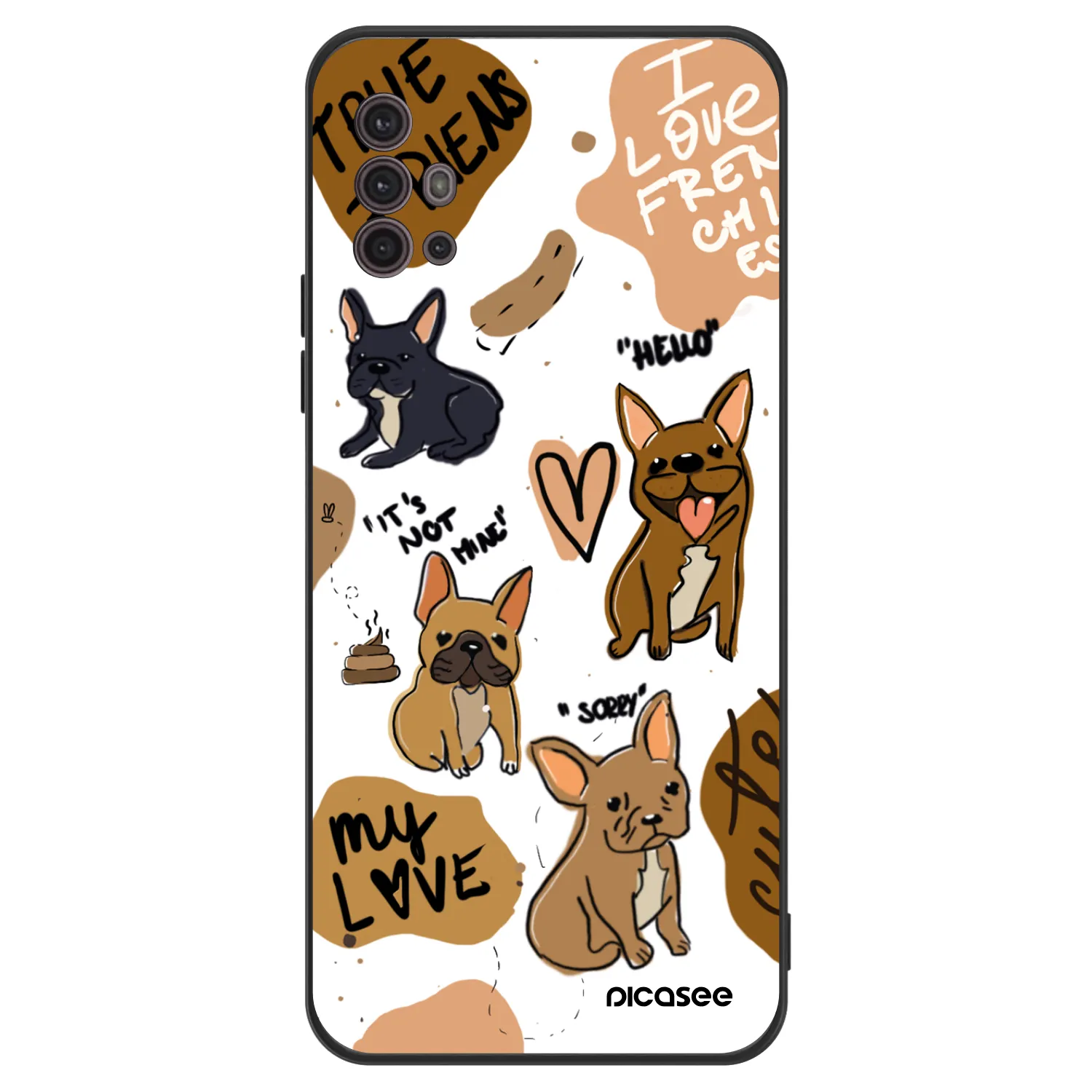Picasee ULTIMATE CASE pro Motorola Moto G30 - Frenchies