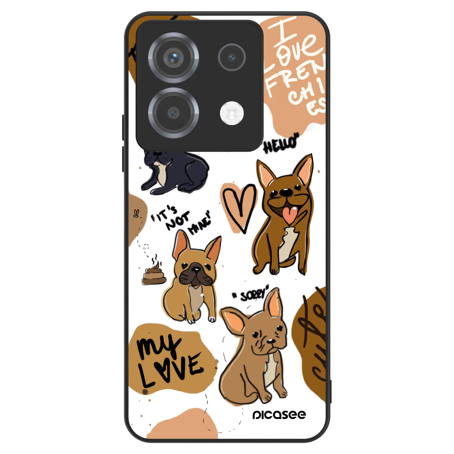 Picasee ULTIMATE CASE pro Xiaomi Poco X6 - Frenchies