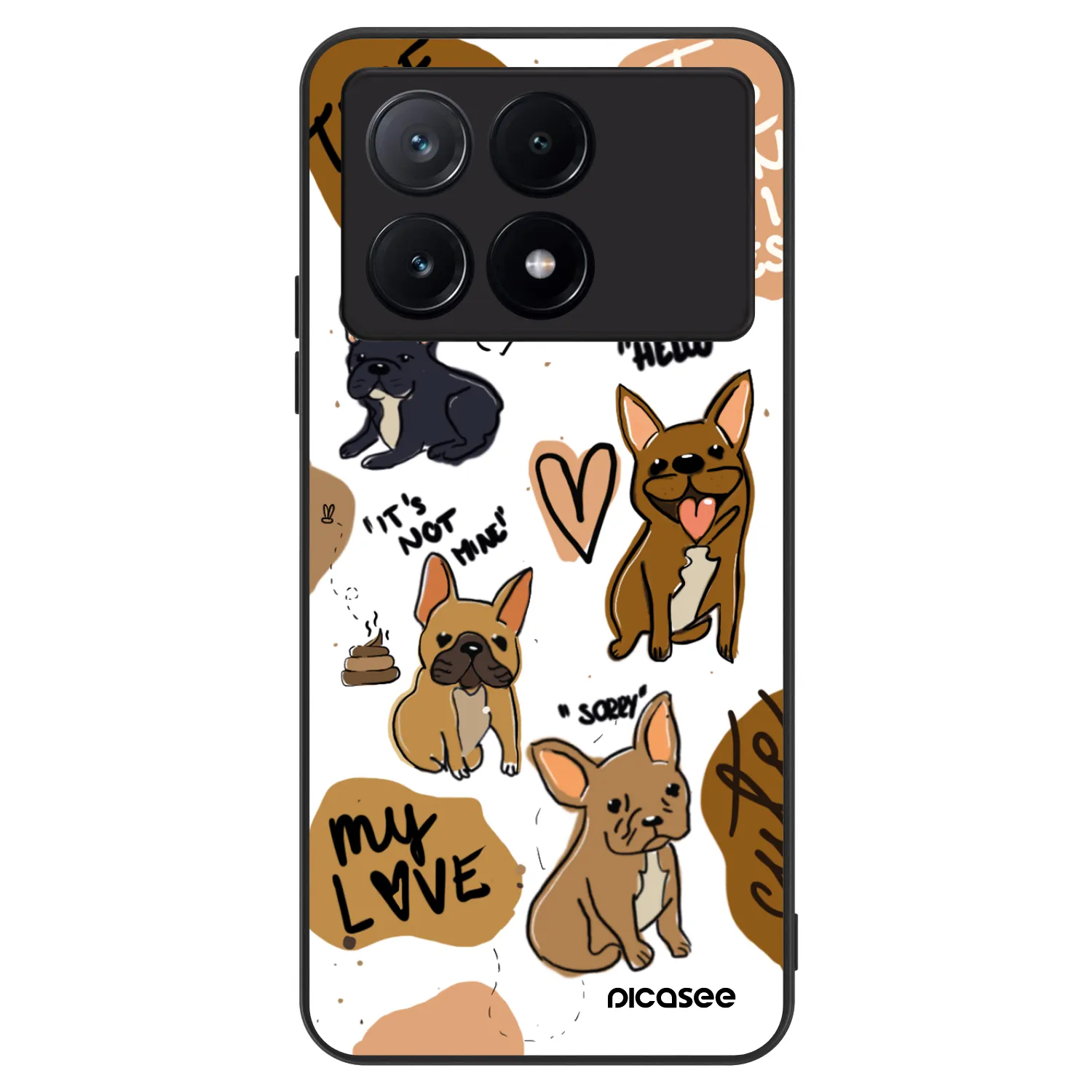 Picasee ULTIMATE CASE pro Xiaomi Poco X6 Pro - Frenchies