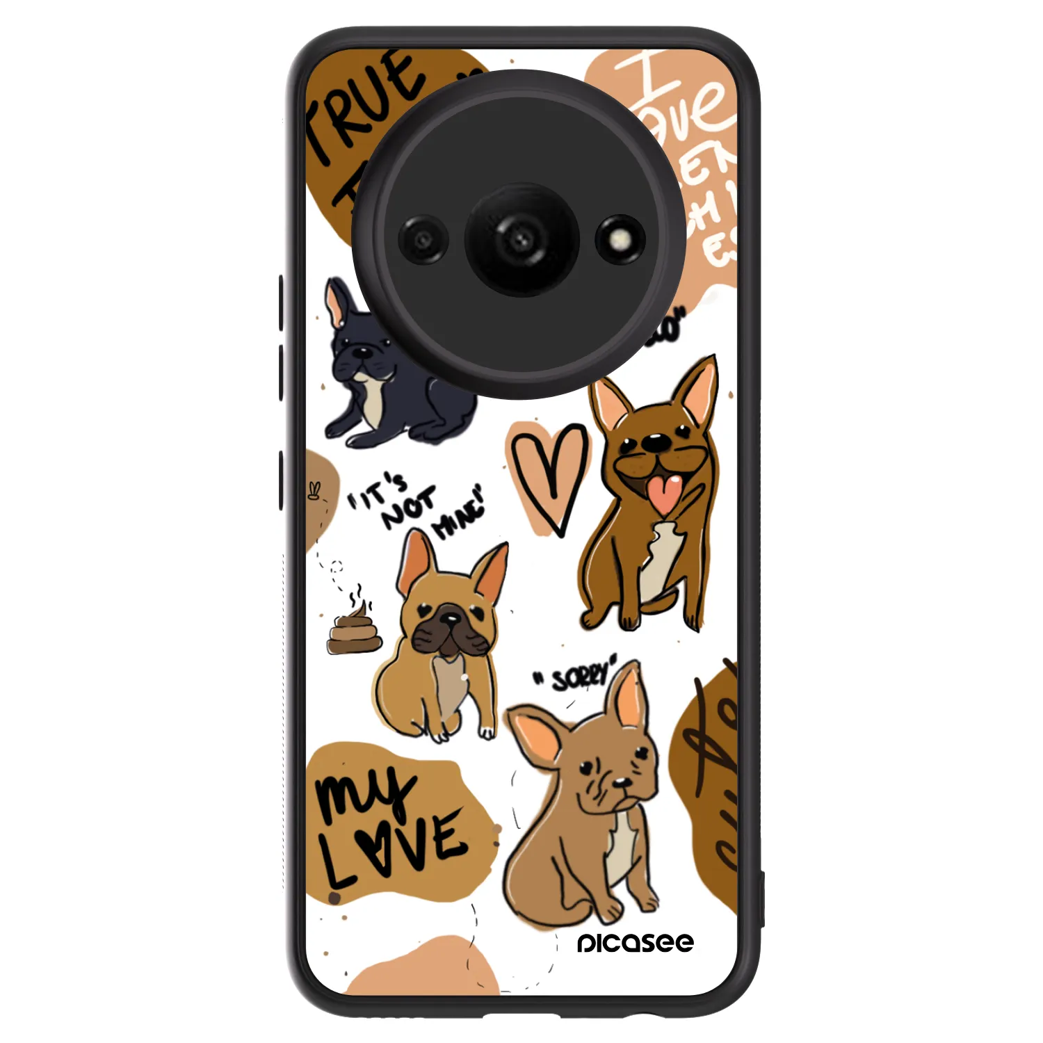 Picasee ULTIMATE CASE pro Xiaomi Redmi A3 - Frenchies