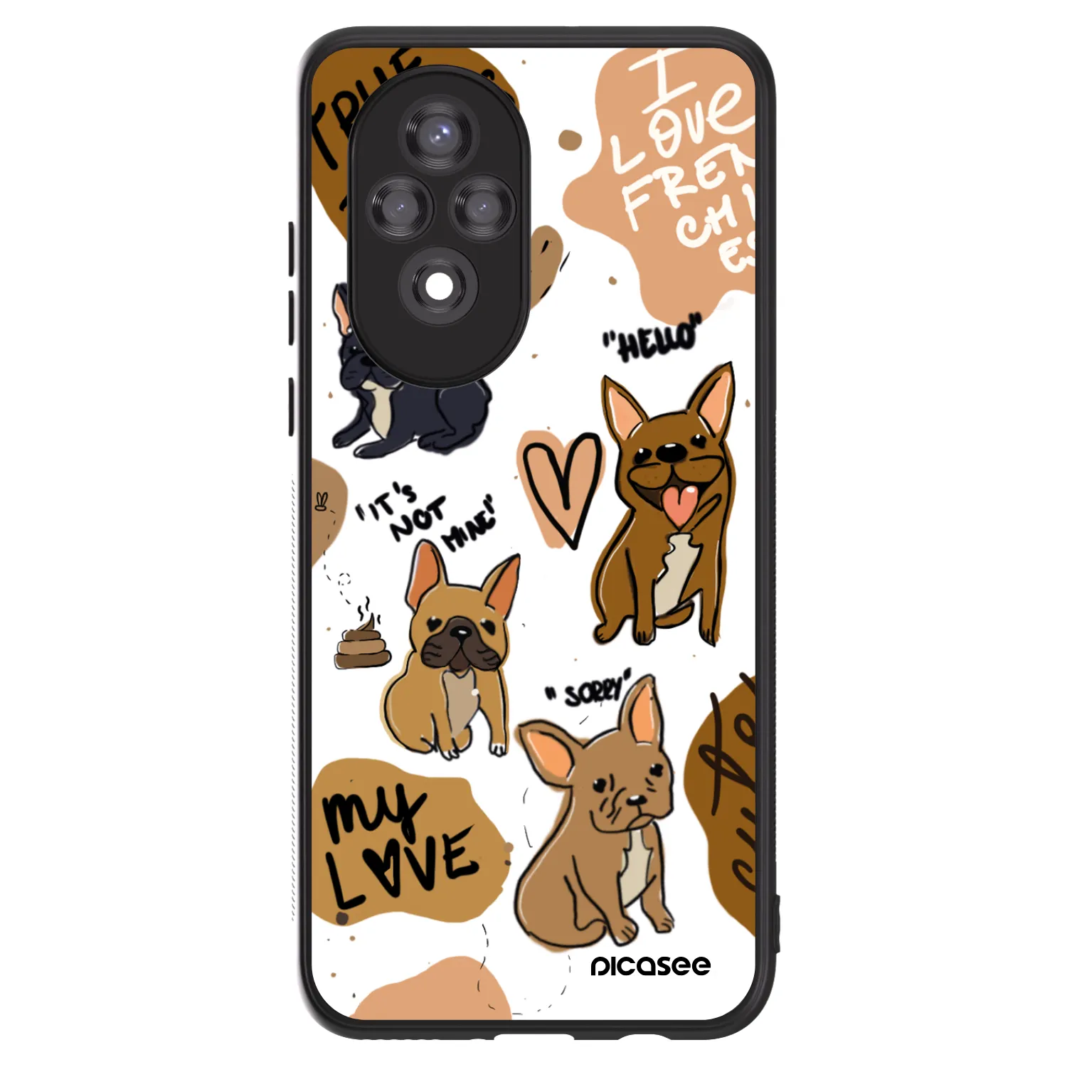 Picasee ULTIMATE CASE pro Honor 200 5G - Frenchies