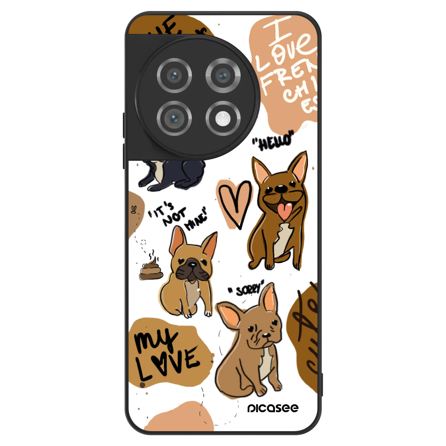 Picasee ULTIMATE CASE pro OnePlus 11 5G - Frenchies