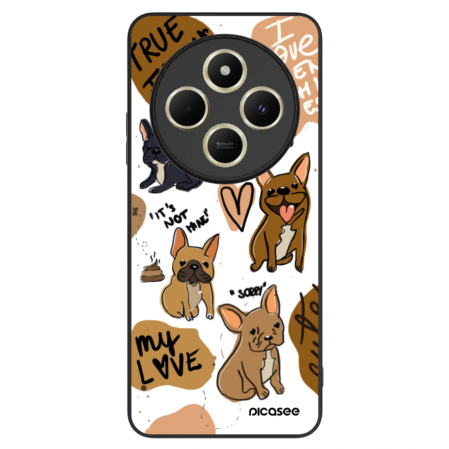 Picasee ULTIMATE CASE pro Xiaomi Redmi 14C - Frenchies
