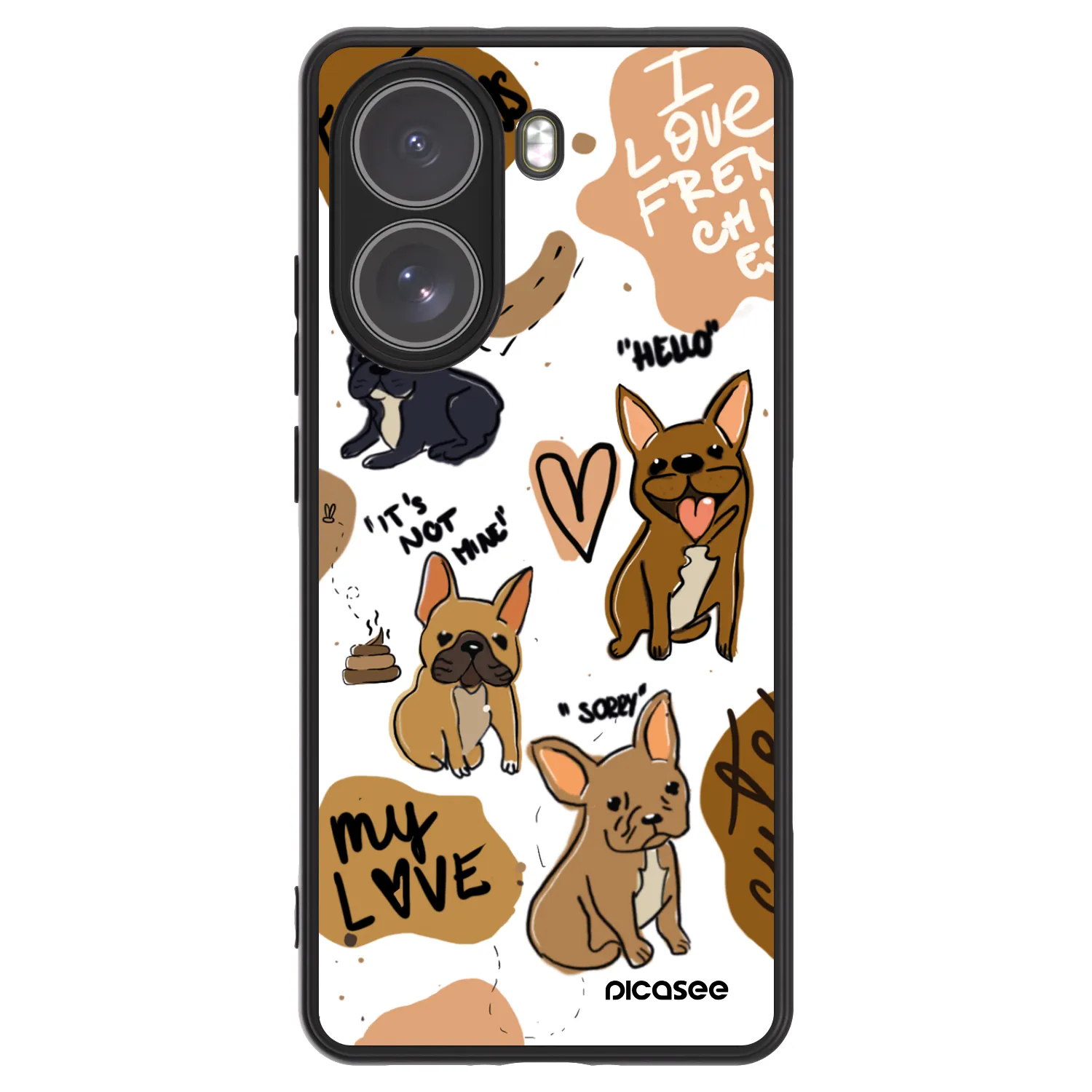 Picasee ULTIMATE CASE pro Xiaomi Poco X7 - Frenchies