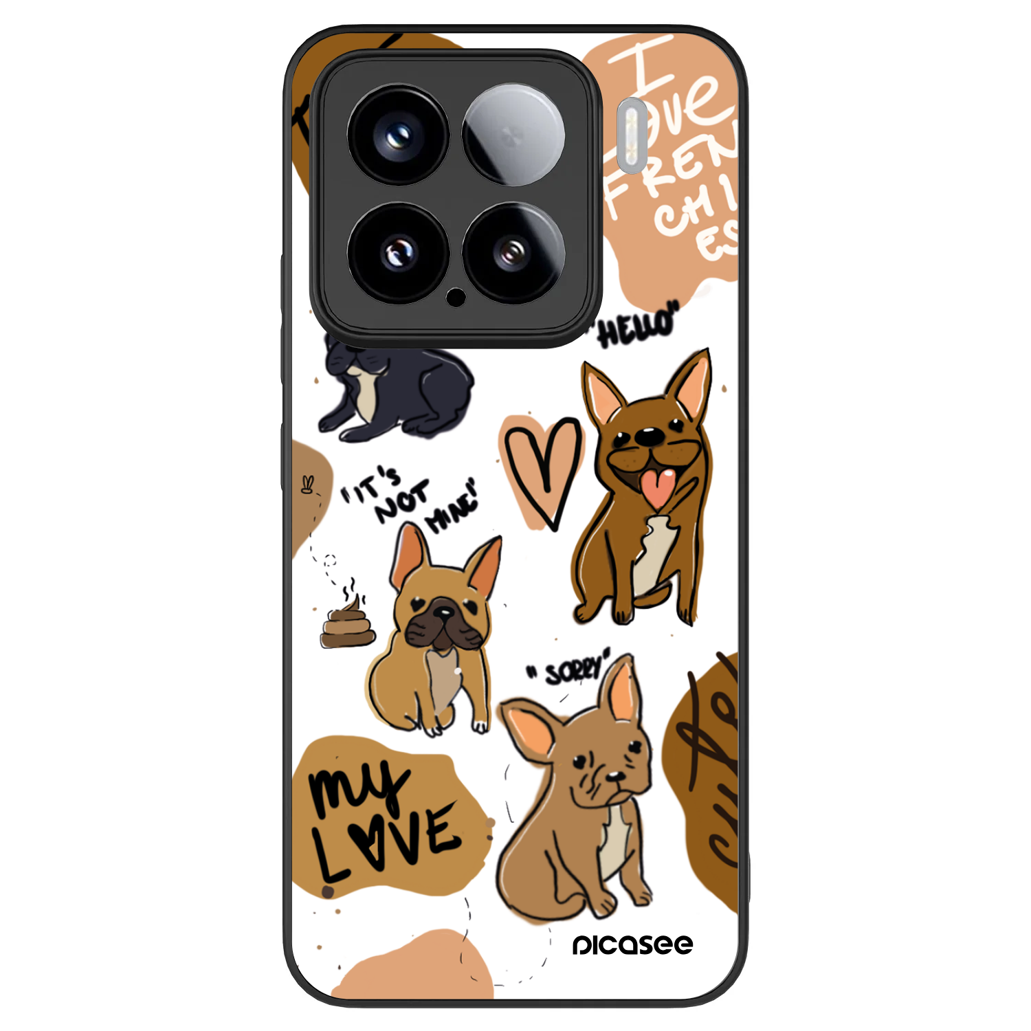 Picasee ULTIMATE CASE pro Xiaomi 15 - Frenchies