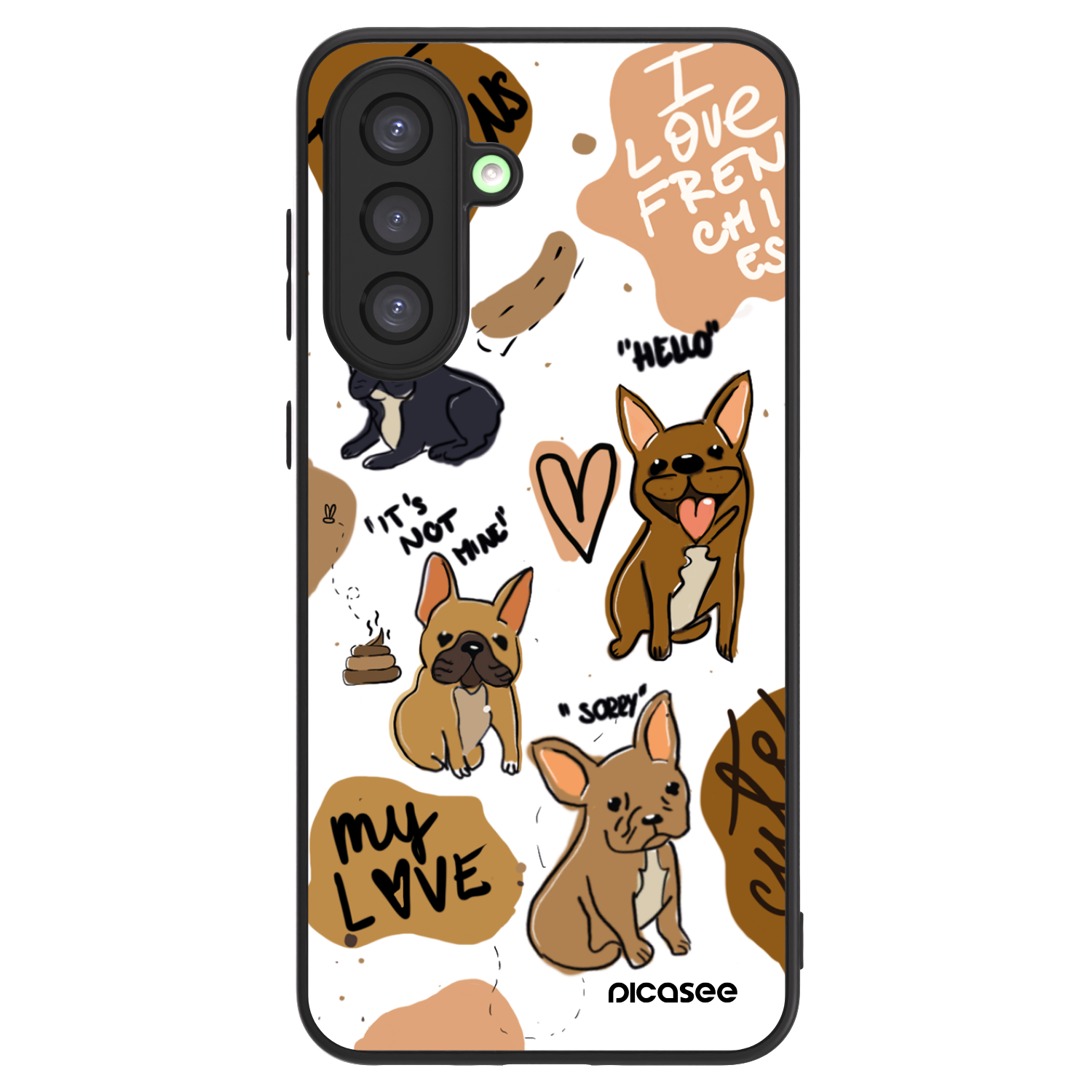 Picasee ULTIMATE CASE pro Samsung Galaxy A26 5G A266B - Frenchies