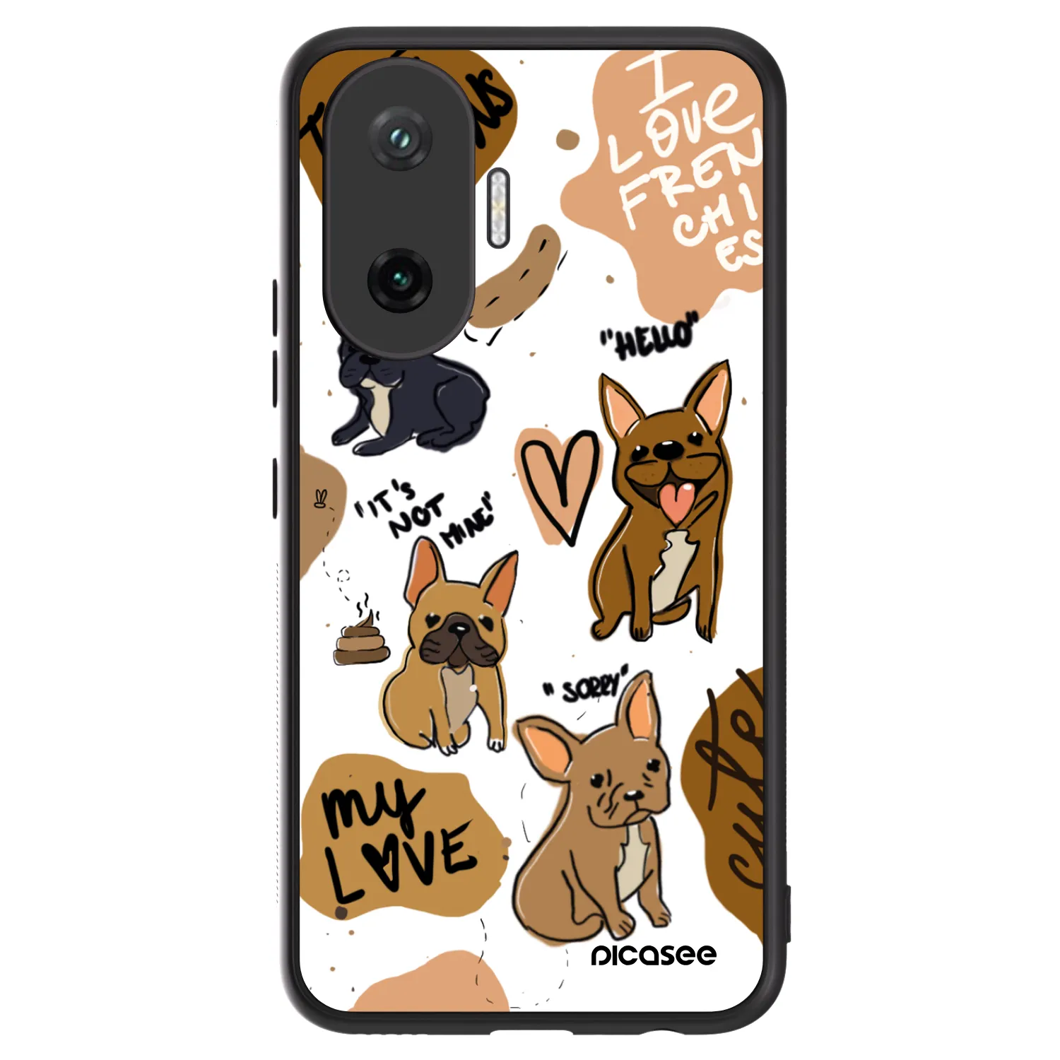 Picasee ULTIMATE CASE pro Xiaomi Poco F7 Pro 5G - Frenchies