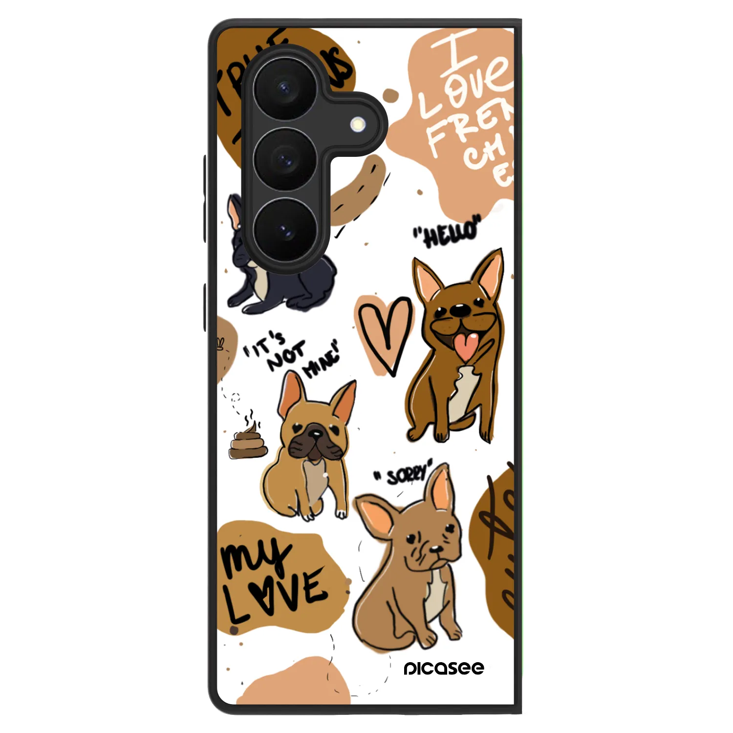Picasee ULTIMATE CASE pro Samsung Galaxy Z Fold7 5G - Frenchies