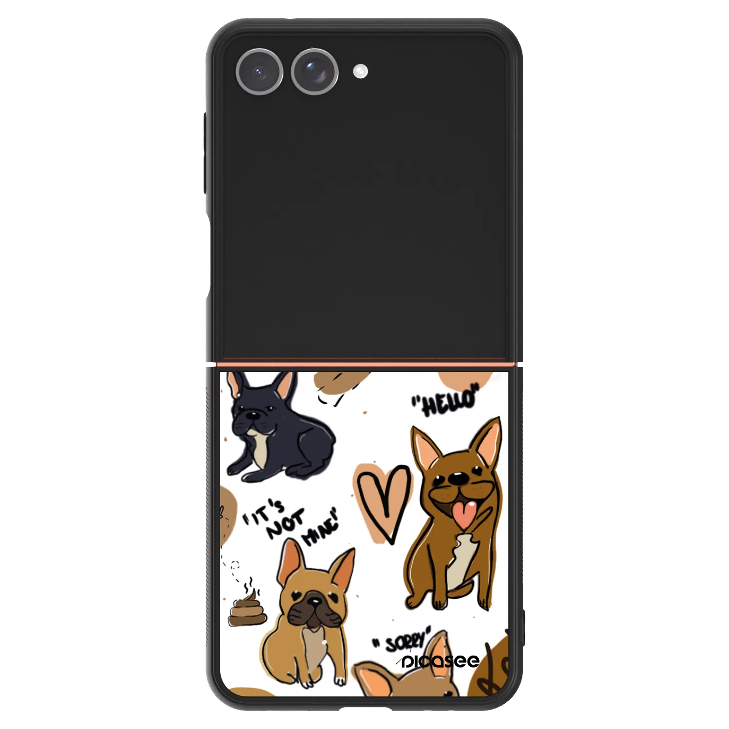 Picasee ULTIMATE CASE pro Samsung Galaxy Z Flip7 5G - Frenchies