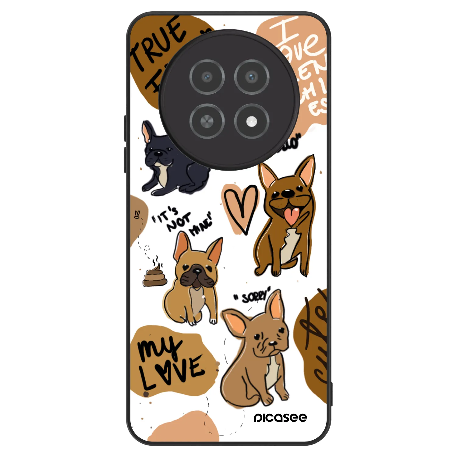 Picasee ULTIMATE CASE pro Realme 12X - Frenchies