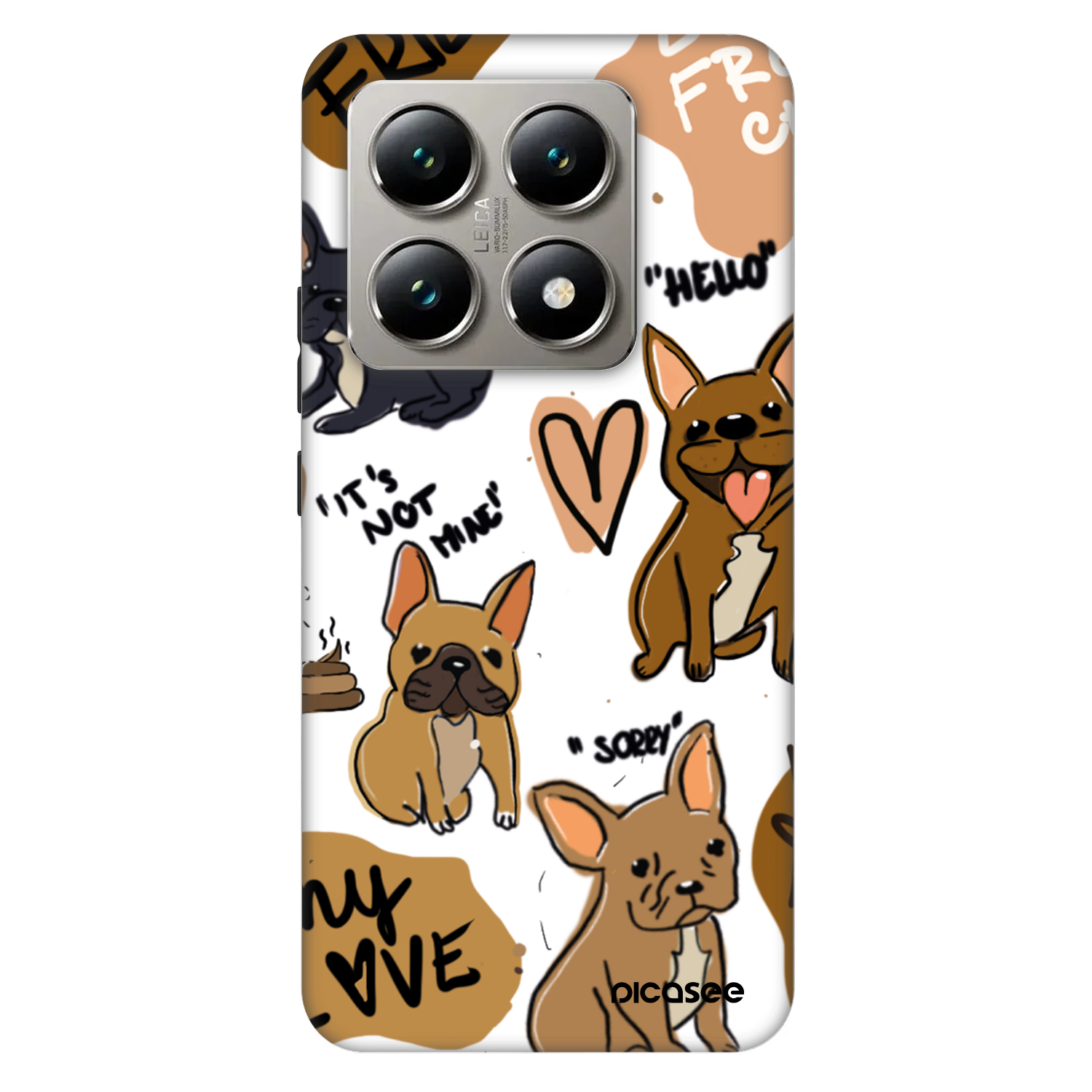Picasee Fashion Case pro Xiaomi 14T Pro - Frenchies