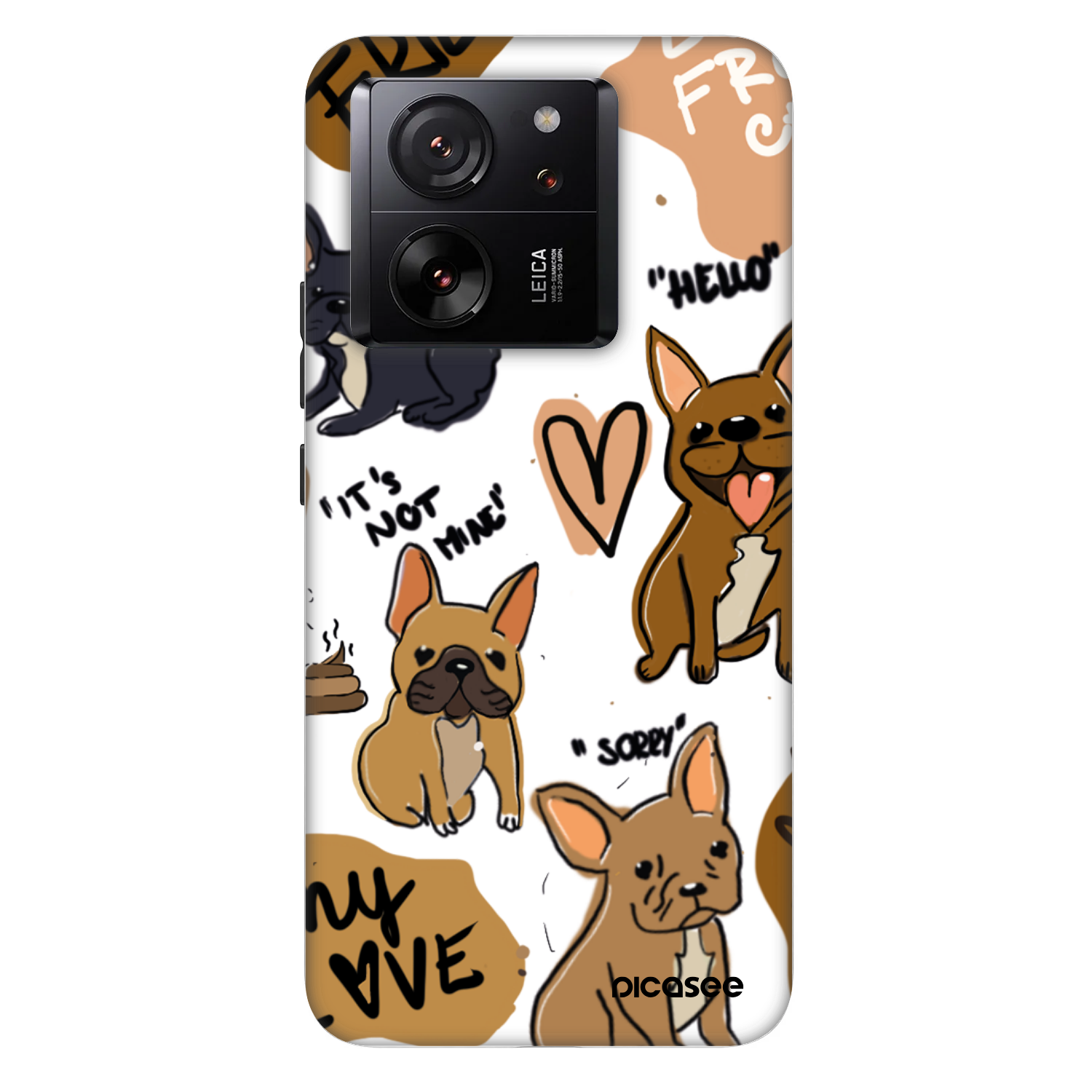 Picasee Fashion Case pro Xiaomi 13T - Frenchies