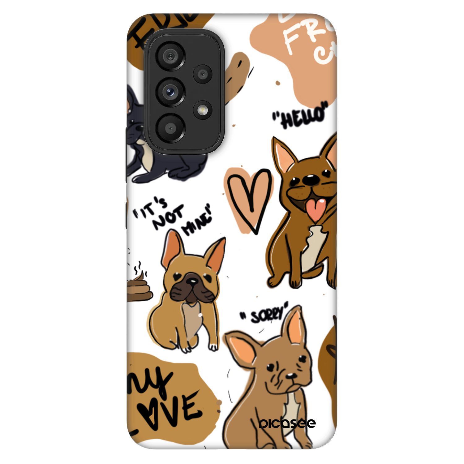 Picasee Fashion Case pro Samsung Galaxy A53 5G A536 - Frenchies