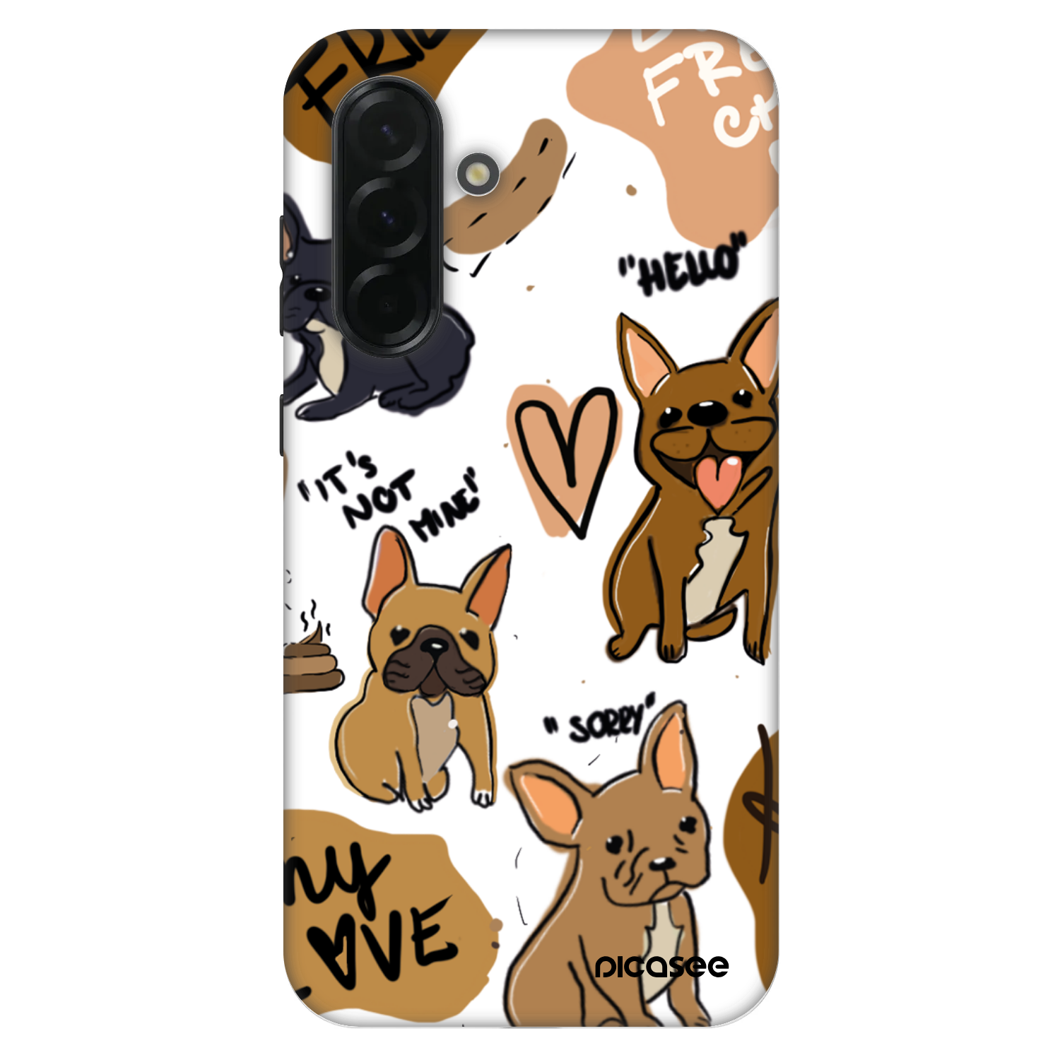 Picasee Fashion Case pro Samsung Galaxy A36 5G - Frenchies