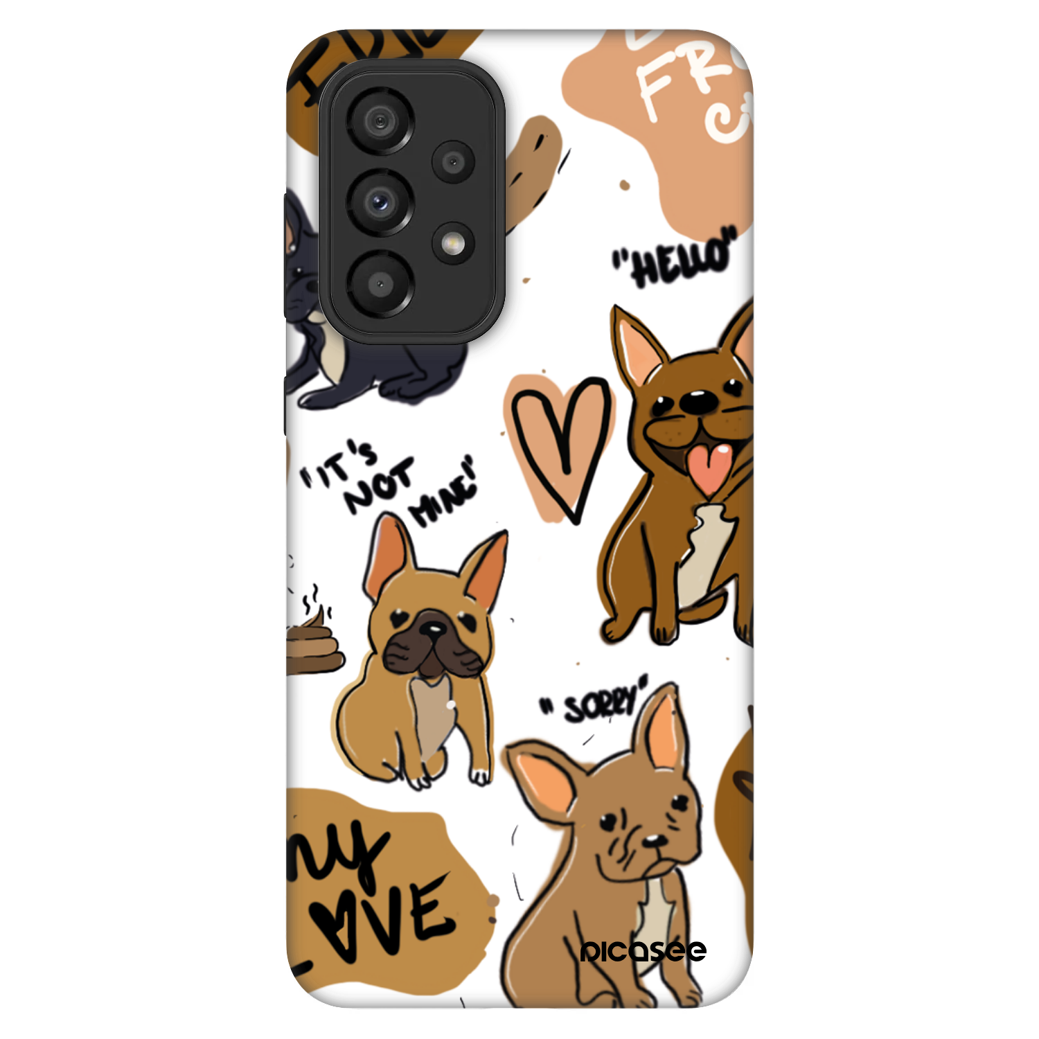 Picasee Fashion Case pro Samsung Galaxy A33 5G A336 - Frenchies