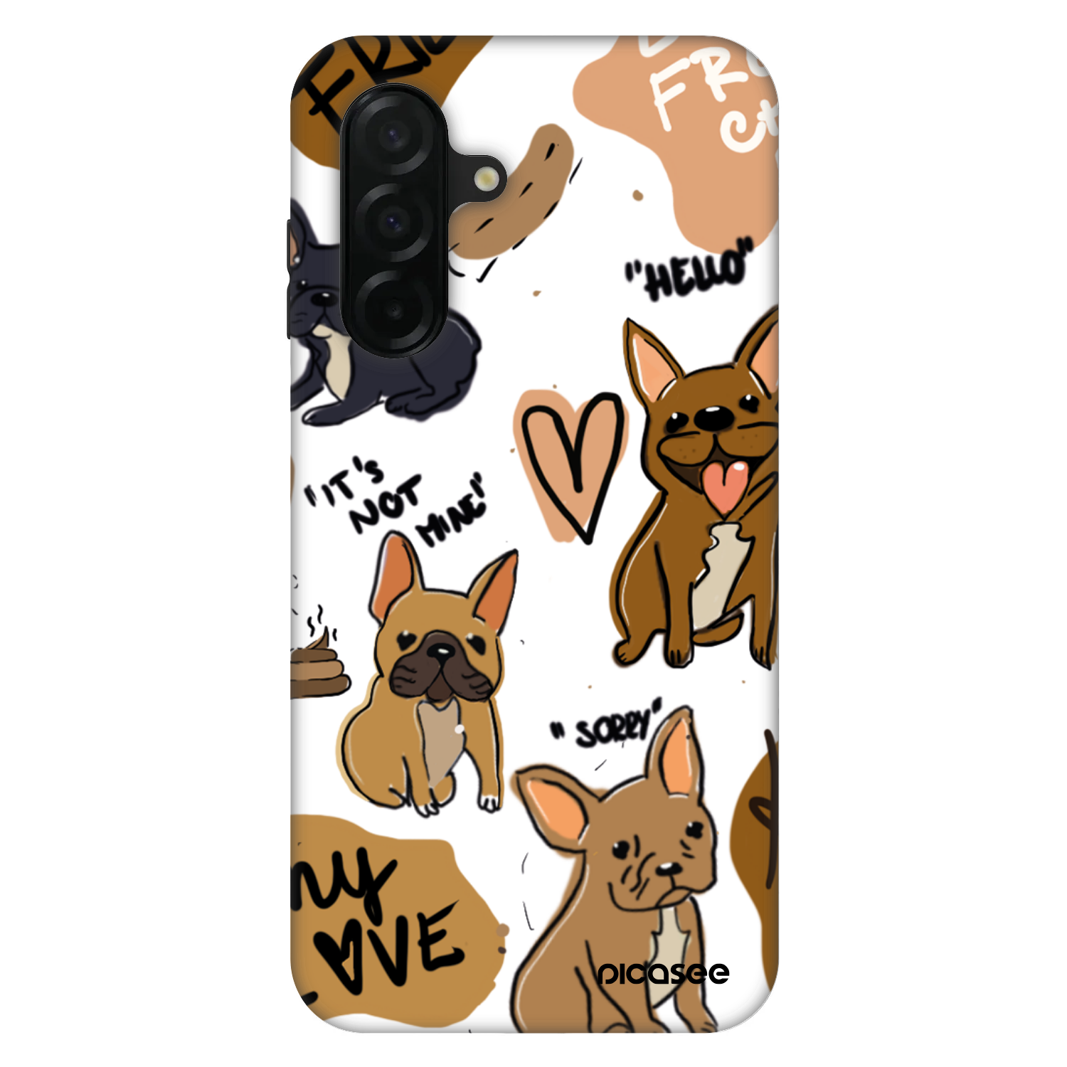 Picasee Fashion Case pro Samsung Galaxy A26 5G A266B - Frenchies