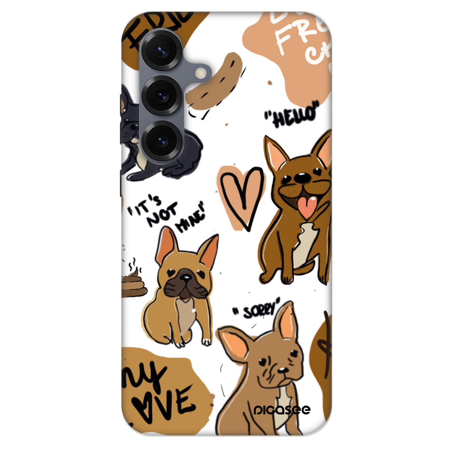Picasee Fashion Case PowerShare pro Samsung Galaxy S25 5G - Frenchies