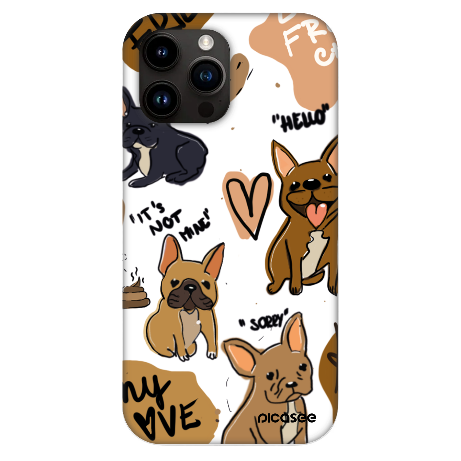 Picasee Fashion Case MagSafe Apple iPhone 13 Pro Max - Frenchies