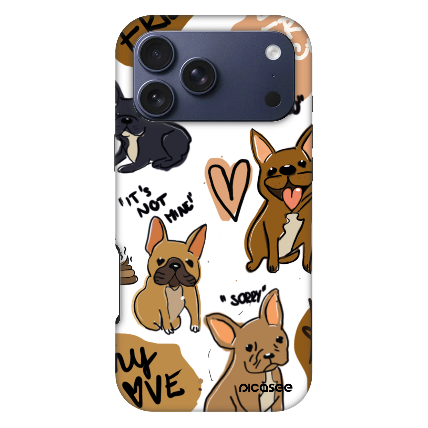 Picasee Fashion Case MagSafe Apple iPhone 17 Pro Max - Frenchies