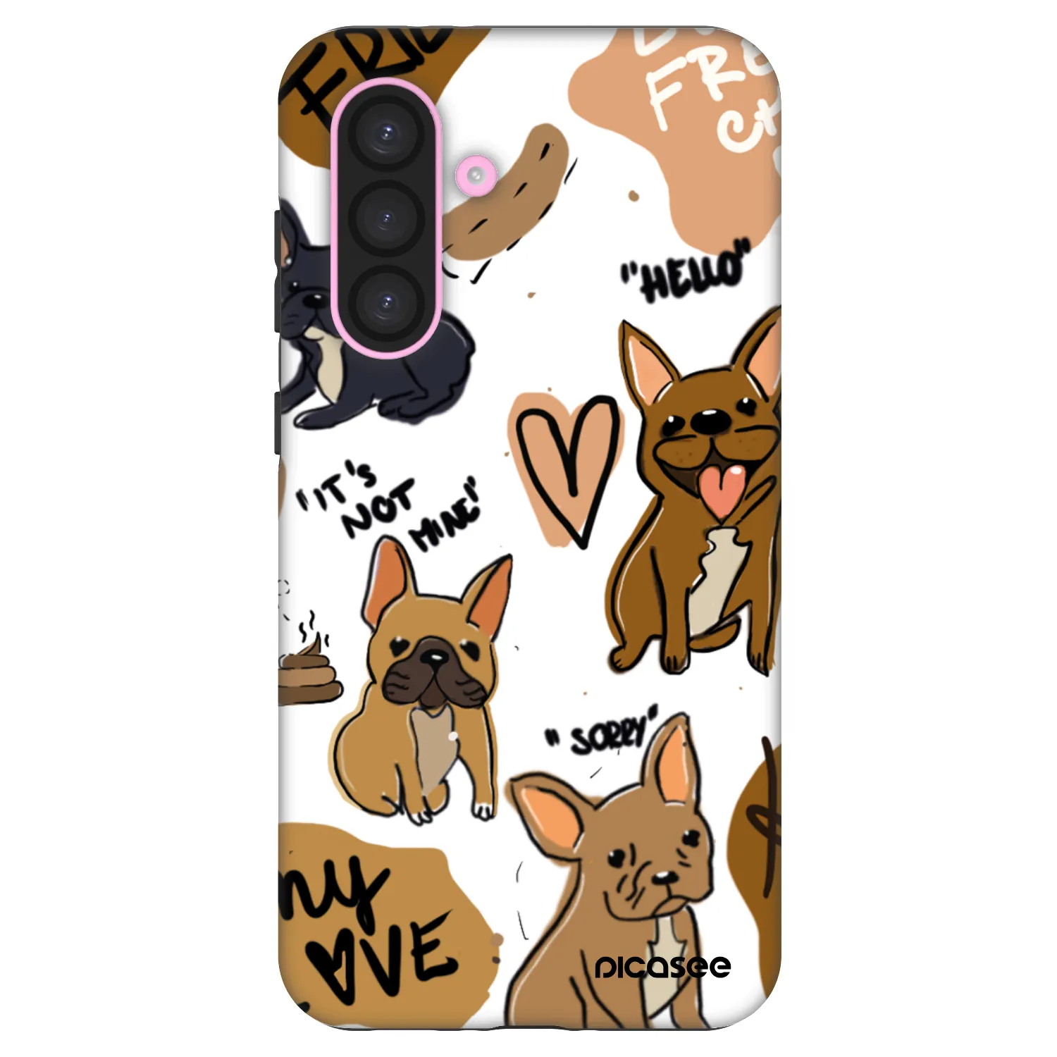 Picasee Fashion Case pro Samsung Galaxy A56 5G A566B - Frenchies