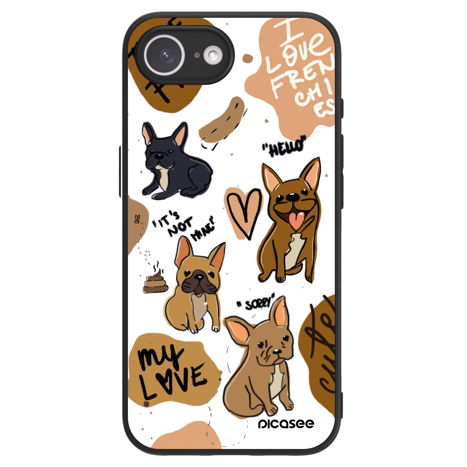 Picasee ULTIMATE CASE pro Apple iPhone 17e - Frenchies