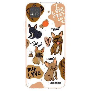 Picasee silikonový průhledný obal pro Xiaomi Redmi 9C - Frenchies