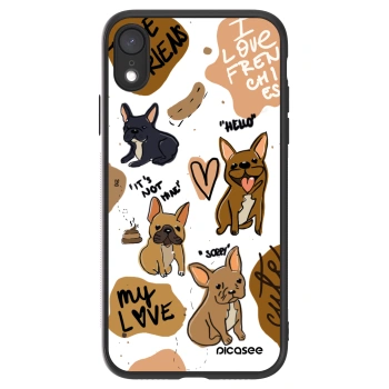 Picasee ULTIMATE CASE pro Apple iPhone XR - Frenchies