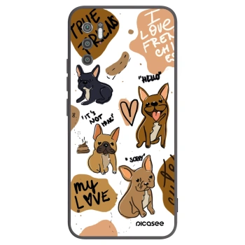 Picasee silikonový černý obal pro Xiaomi Poco M3 Pro 5G - Frenchies