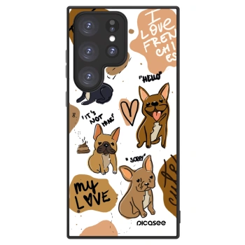 Picasee ULTIMATE CASE PowerShare pro Samsung Galaxy S23 Ultra 5G - Frenchies