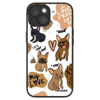 Picasee ULTIMATE CASE MagSafe pro Apple iPhone 15 - Frenchies