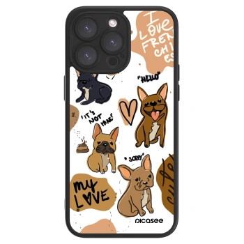 Picasee ULTIMATE CASE pro Apple iPhone 15 Pro Max - Frenchies