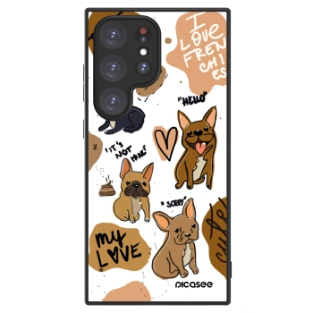Picasee ULTIMATE CASE pro Samsung Galaxy S24 Ultra S928B 5G - Frenchies