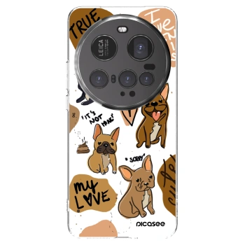 Picasee silikonový průhledný obal pro Xiaomi 15 Ultra - Frenchies