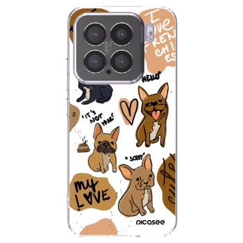 Picasee silikonový průhledný obal pro Xiaomi 15 - Frenchies