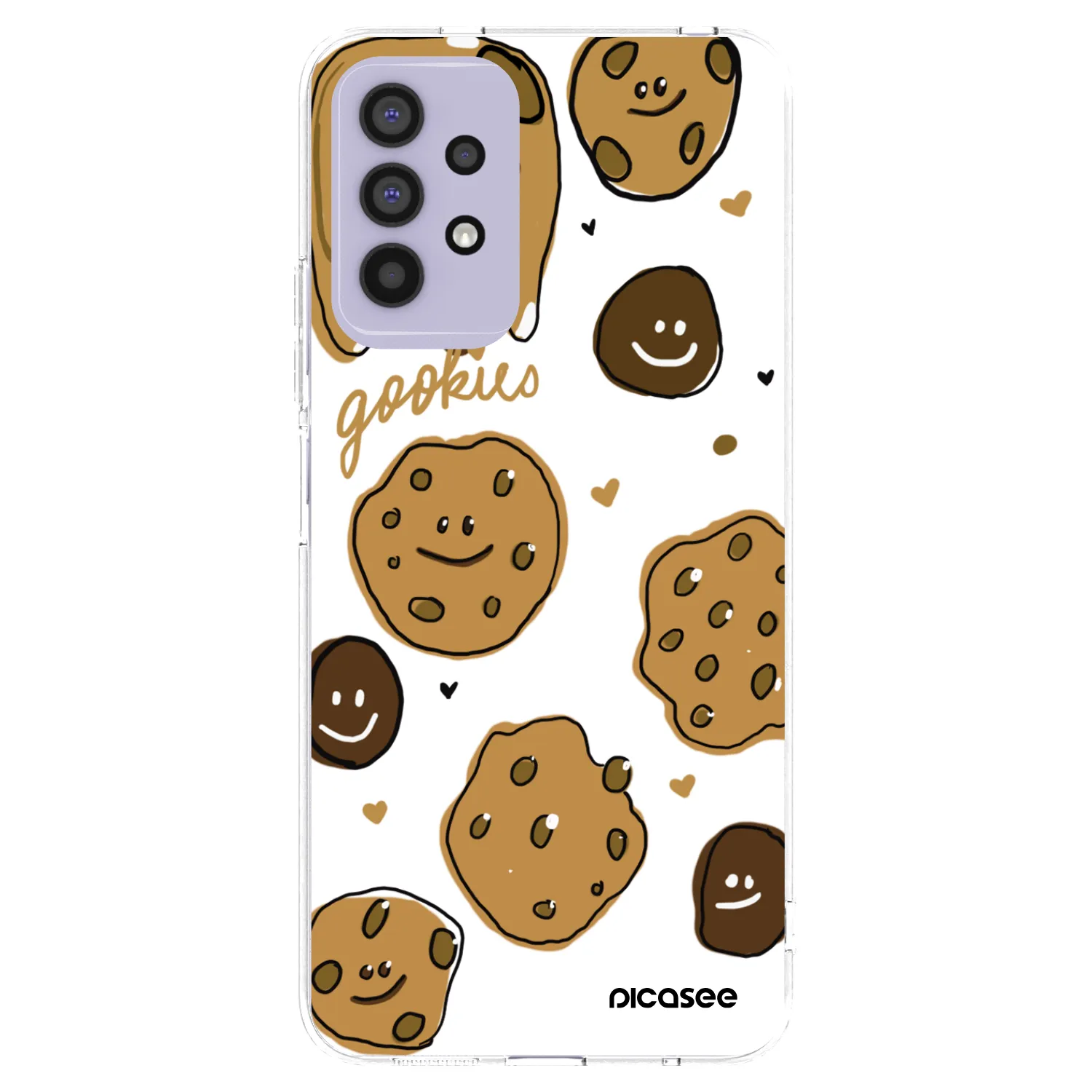 Picasee silikonový průhledný obal pro Samsung Galaxy A32 4G SM-A325F - Gookies